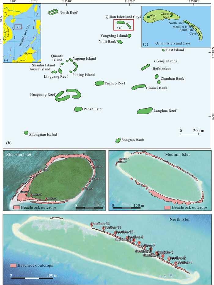 Formation Mechanism of Beach Rocks and Its Controlling Factors in 