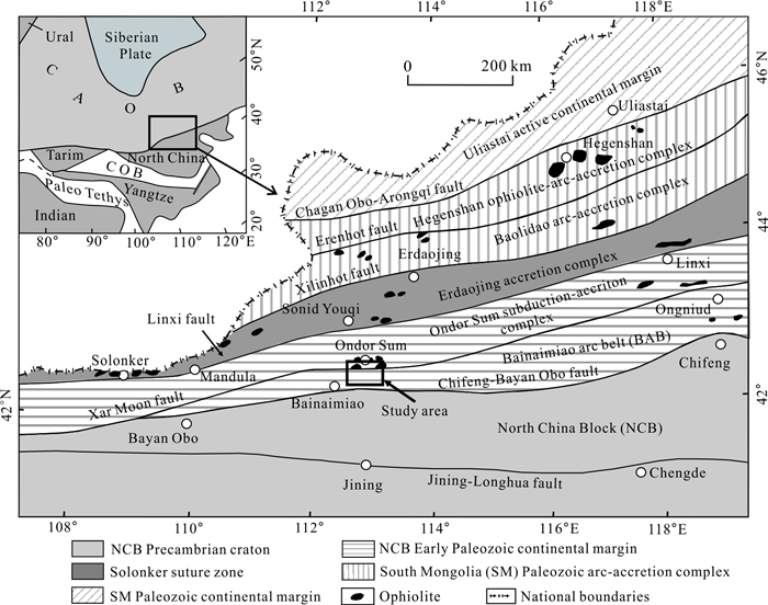 Ophiolites in the Xing'an-Inner Mongolia accretionary belt of the